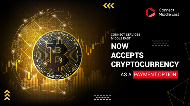 Banner - Connect Services Middle East we Accept Cryptocurrency copia
