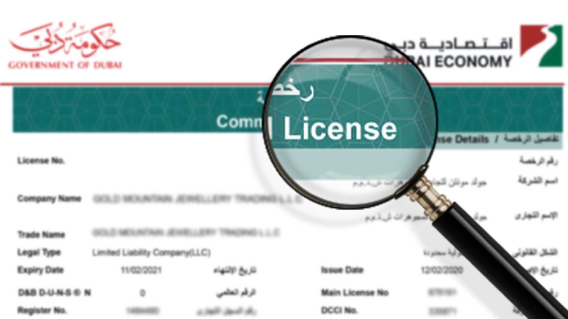 trade licenses in Dubai 